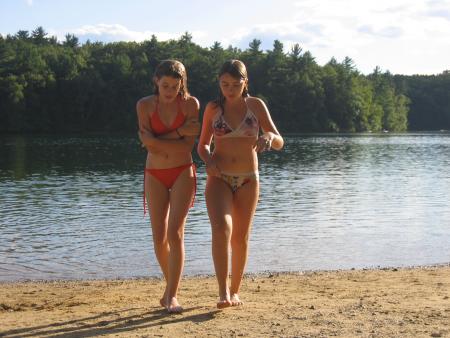 lisouille e moi o lac